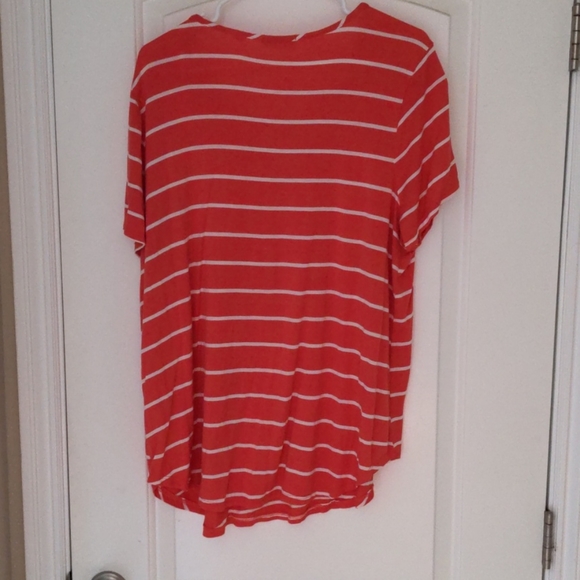 Emory Park Orange Striped Shirt - Picture 2 of 4